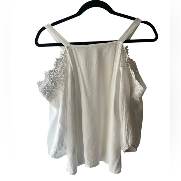 Love on a Hanger White Smocked Ruffled Blouse - Picture 3 of 9
